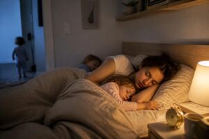Mehr Energie für Mamis: Die transformative Kraft des Familienschlafs